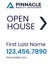 Picture of 30" x 24" Aluminum Open House Panel - White
