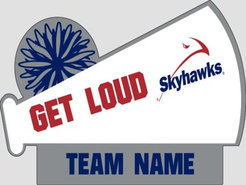 Picture of Megaphone 15" x 22.5" Yard Sign