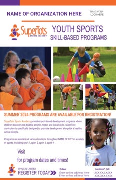 Picture of Supertots Flyer - English - One Sided