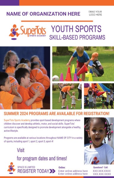 Picture of Supertots Flyer - English - One Sided