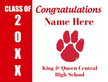 Picture of King & Queen Central High School - Design B