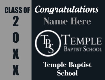 Picture of Temple Baptist School - Design B