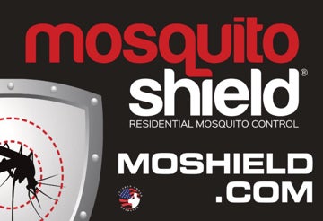 Picture of Mosquito Shield Yard Sign - 12" x 18" - Veteran Owned