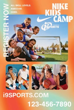 Picture of NIKE Kids Camp - Design 1 - A-Frame