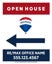 Picture of 30x24 Open House Directional Left