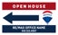 Picture of 18x30 Open House Directional Left