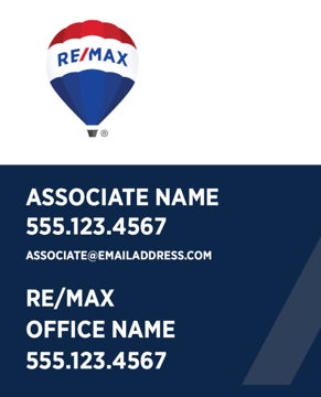 Picture of 30x24 Vertical Property Sign - Team Logo & QR code