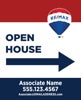 Picture of 30x24 Vertical Open House Directional Right