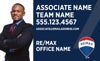 Picture of 18x30 Property Signagent photoclippedNo office phone number