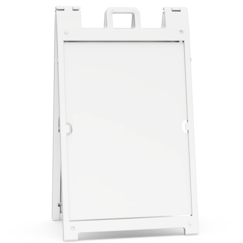 Deluxe White Sandwich Board