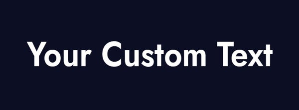 Picture of Design Your Own Navy Rider - 6" x 18"