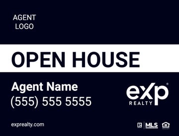 Picture of Open House Agent Sign - 18" x 24"