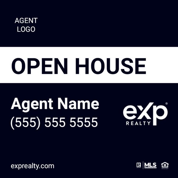 Picture of Open House Agent Sign - 24" x 24"