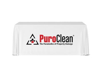 Picture of Custom Table Throw - White