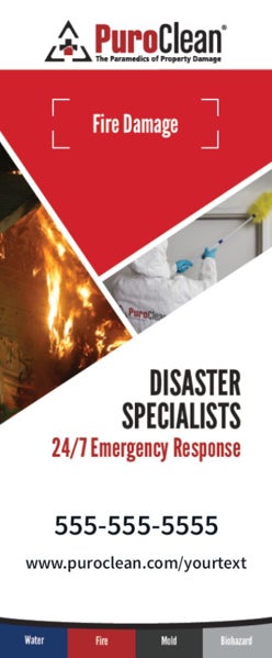 Picture of Fire Pull Up Banner
