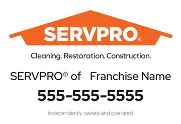 Picture of SERVPRO Magnet - White