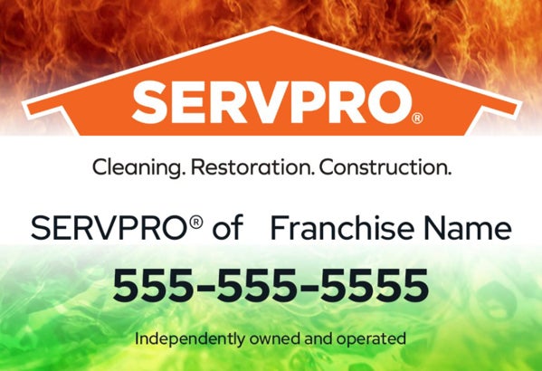 Picture of SERVPRO Magnet - Image Background