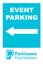 Picture of EVENT PARKING 3 - 36" x 24" SIGN