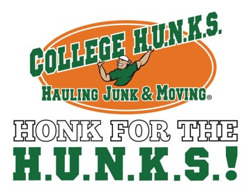 Picture of Honks for Hunks 18"x24" Sign