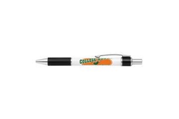 Picture of Bravo Retractable Silver Trim Ballpoint Pen