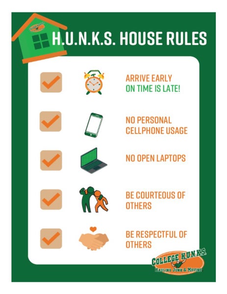 Picture of House Rules Flyer 8.5x11