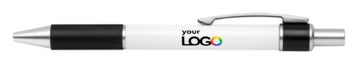 Picture of MS Bravo Retractable Silver Trim Ballpoint Pen