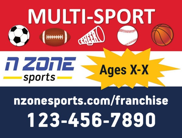 Picture of Multi Sport - 18x24 Double Sided Yard Signs