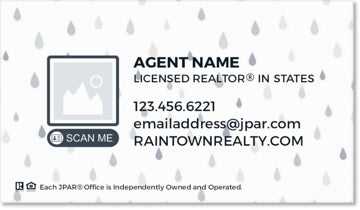 Picture of JPAR RAINTOWN Business Card - Design 1