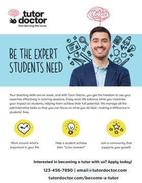 Picture of Be The Expert - Flyer