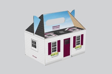 Picture of Gable Box 1- 8.5" x 5.5" x 4"   Starting as low as $2.90/box (depending on quantity)