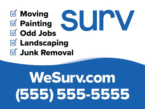 Picture of Generic - 18" x 24" Yard Sign