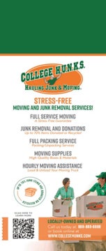 Picture of Moving & Junk Removal Flyer Doorhanger - 4.5 x 11