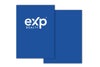 Picture of eXp Presentation Folder Blue 1 - 16pt - Reinforced Edges