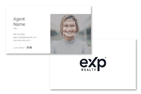 Picture of White eXp Branded Card