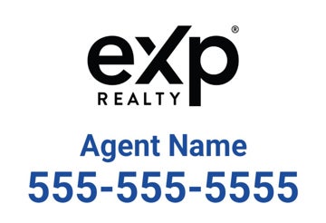 Picture of Agent Name Car Magnet - 12" x 18"