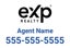 Picture of Agent Name Car Magnet - 18" x 24"