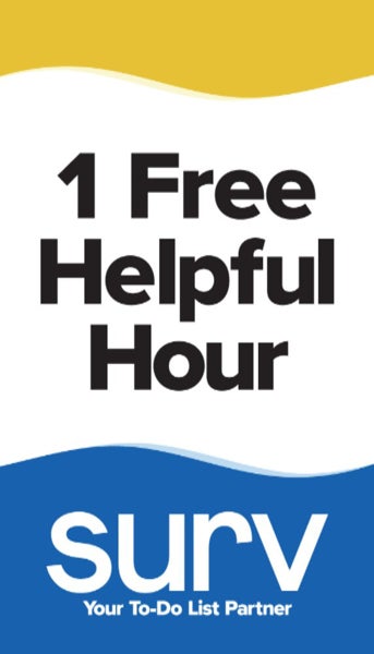 Picture of One Free Hour Cards - 2" x 3.5"