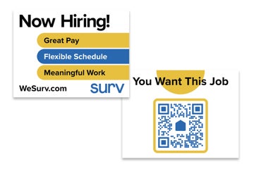Picture of Now Hiring 2 - 18" x 24" Yard Sign