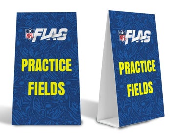 Picture of Practice Fields - Corro A-Frame Sign