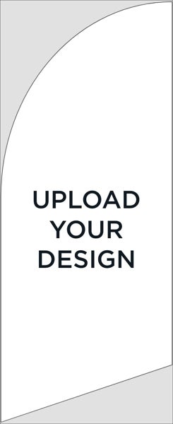 Picture of Upload Your Own Design Feather Flags - All Sizes