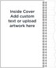 Picture of Custom Glossy Notebook Red Cover - 8.5"Hx5.5"W