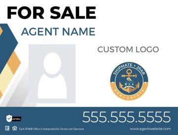 Picture of Shipmate - Agent Photo and team Logo Sign - 18" x 24"