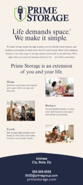 Picture of Marketing Rack Card - 4"x8"