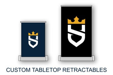 Picture of Custom Tabletop Retractable Banners