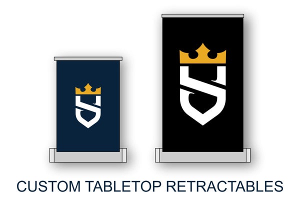 Picture of Custom Tabletop Retractable Banners