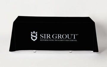 Picture of Black Table Cover - Multi Sizes