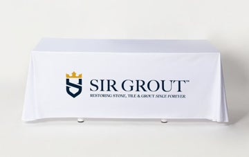 Picture of White Table Cover - Multi Sizes