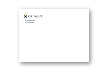 Picture of Thank You Card  Envelopes - 4.375" x 5.75" - 70 lb. White Front Print Only