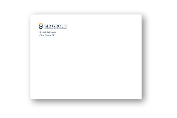 Picture of Thank You Card  Envelopes - 4.375" x 5.75" - 70 lb. White Front Print Only