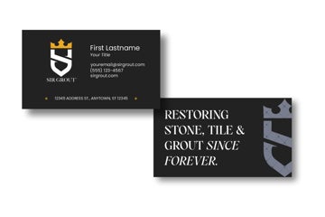 Picture of Business Card 3 - Square Corners